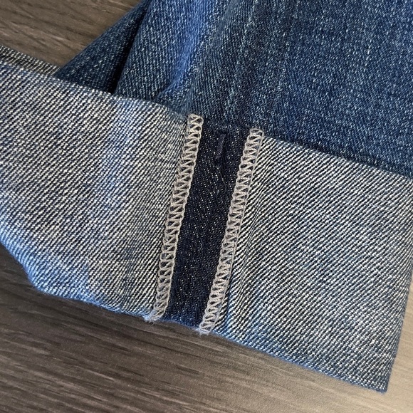 CITIZENS OF HUMANITY Dani Jeans Cropped Straight Leg. Blue. Tailored waist. - Picture 4 of 13